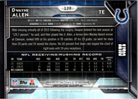 2015 Topps Dwayne Allen #139