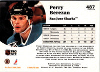 1991 Pro Set Perry Berezan #487