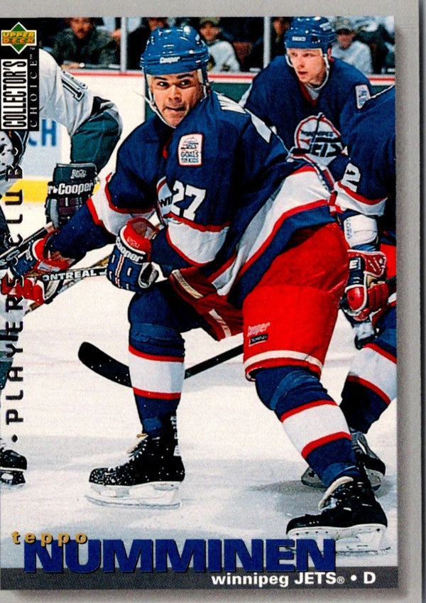 1995 Collector's Choice Player's Club Teppo Numminen #292