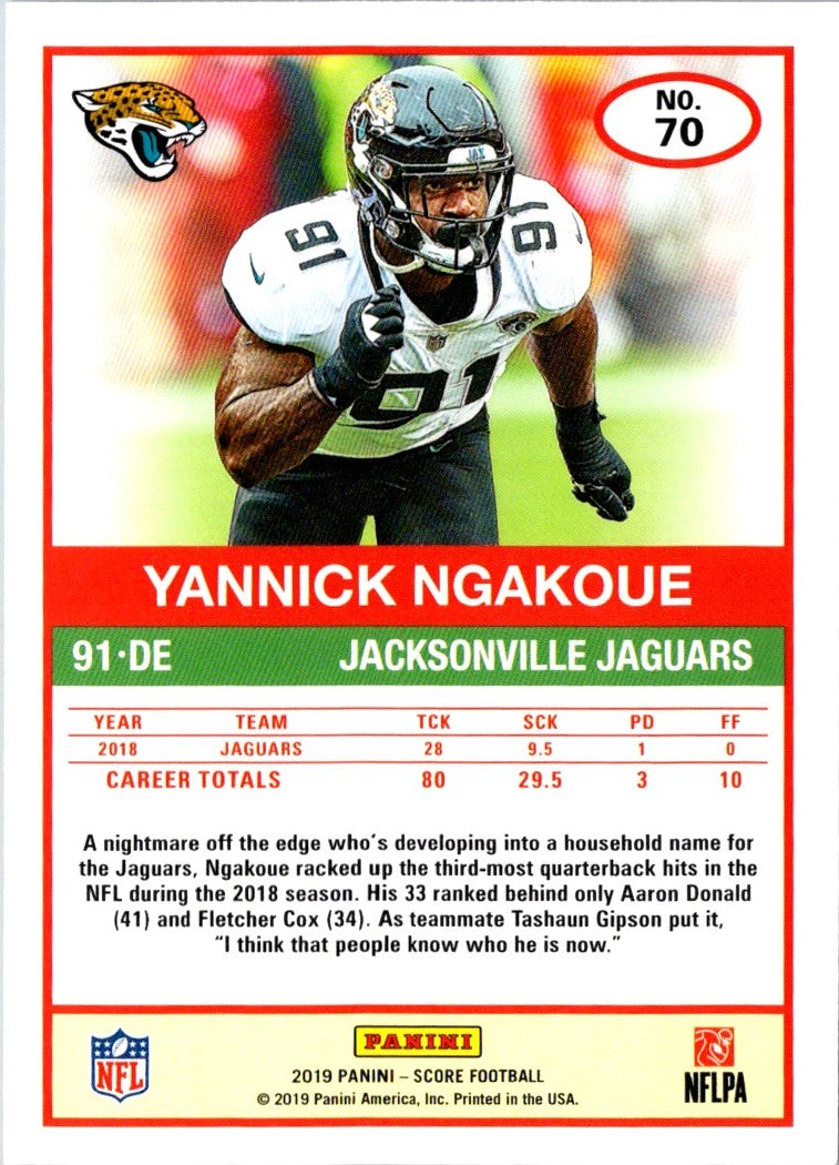 2019 Score Yannick Ngakoue