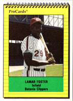 1991 ProCards Lamar Foster #3490