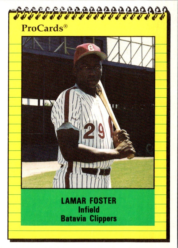 1991 ProCards Lamar Foster #3490