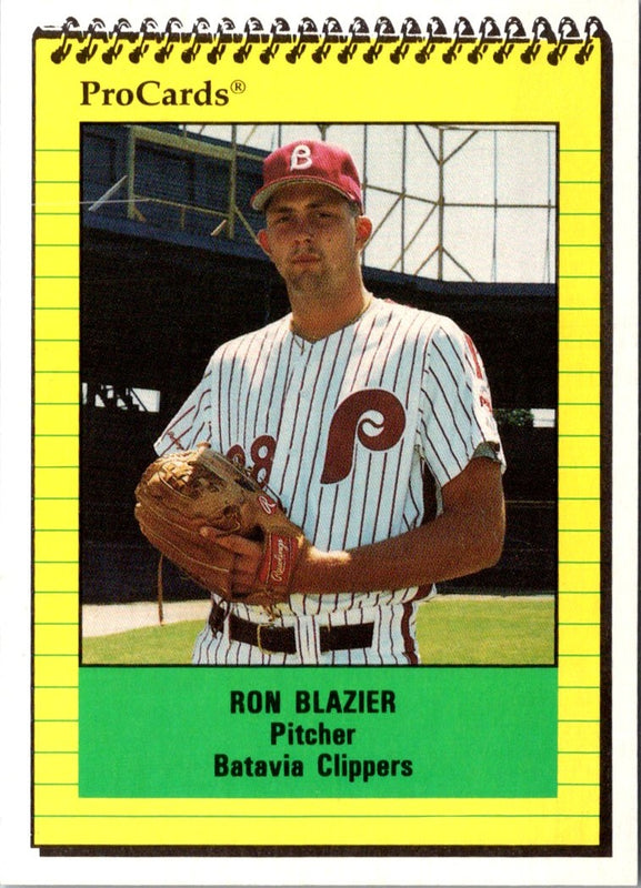 1991 ProCards Ron Blazier #3475