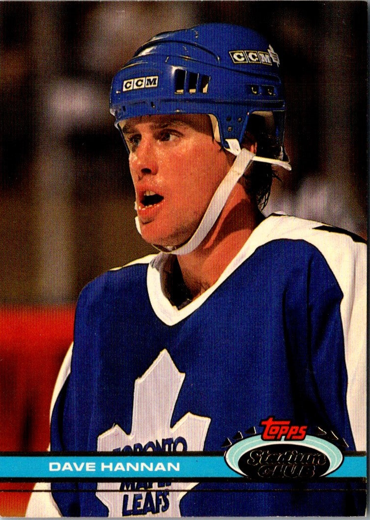 1991 Stadium Club Dave Hannan