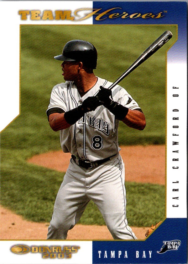 2003 Donruss Team Heroes Carl Crawford #503