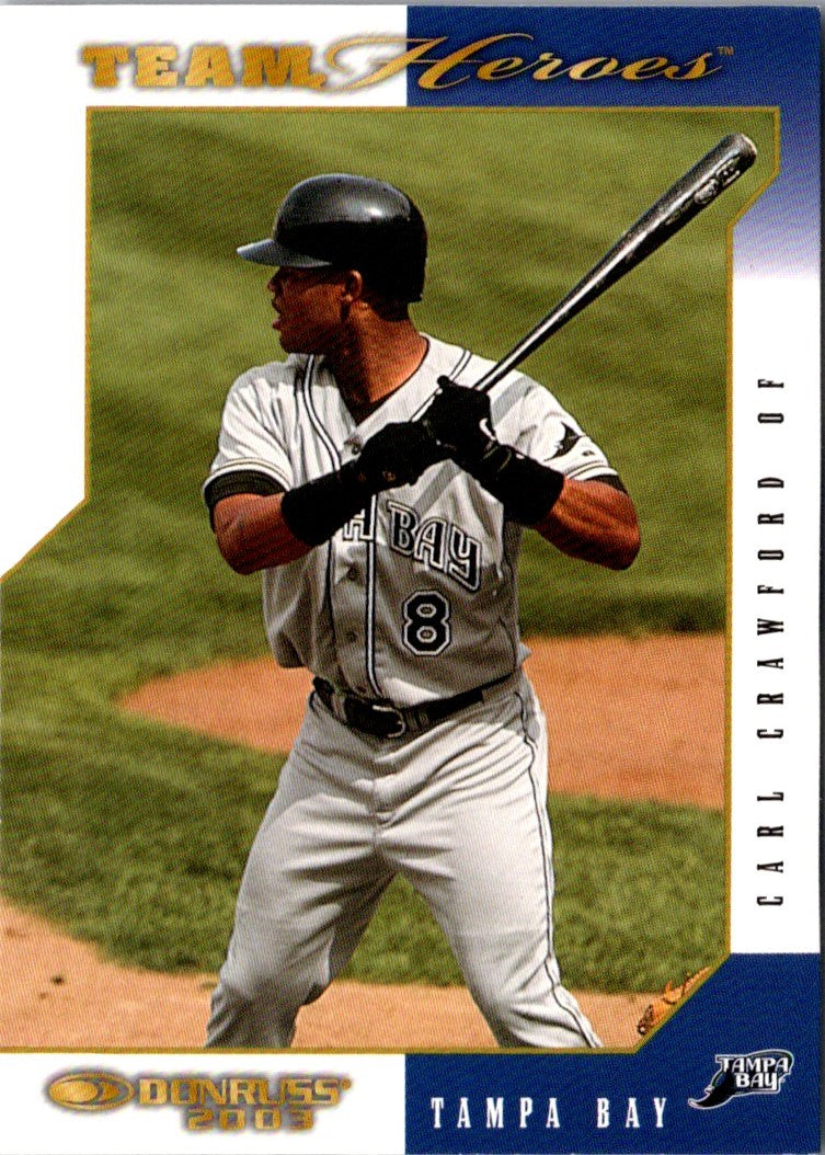 2003 Donruss Team Heroes Carl Crawford