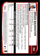 2008 Bowman Brian Bannister