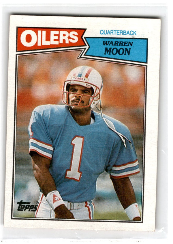 1987 Topps Warren Moon #307