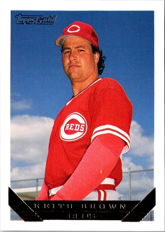 1993 Topps Keith Brown #823