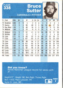 1984 Fleer Bruce Sutter