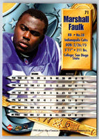 1998 Edge Marshall Faulk #71