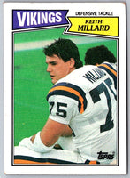 1987 Topps Stickers Keith Millard/Earnest Jackson #126 / 276