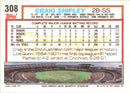1992 Topps Craig Shipley