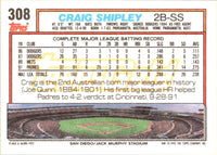 1992 Topps Craig Shipley #308