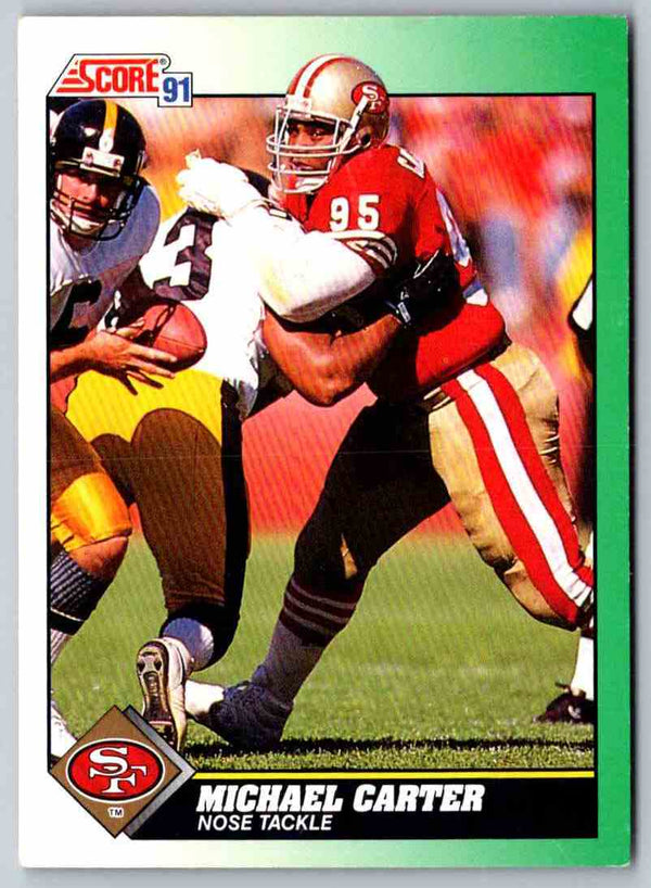 1991 Score Michael Carter #228