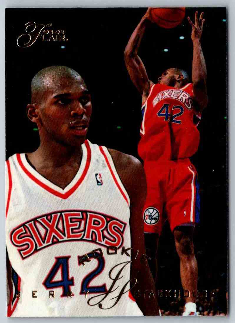 1995 Flair Jerry Stackhouse RC