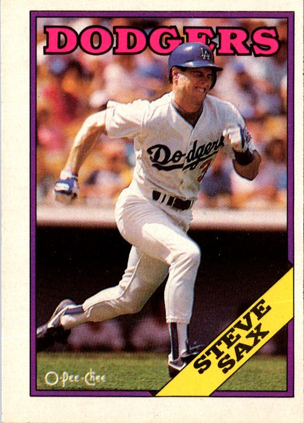 1988 O-Pee-Chee Steve Sax #305