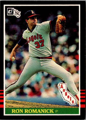 1985 Donruss Ron Romanick #451 Rookie