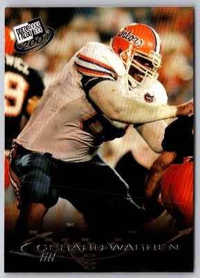 2001 Press Pass Gerard Warren #41