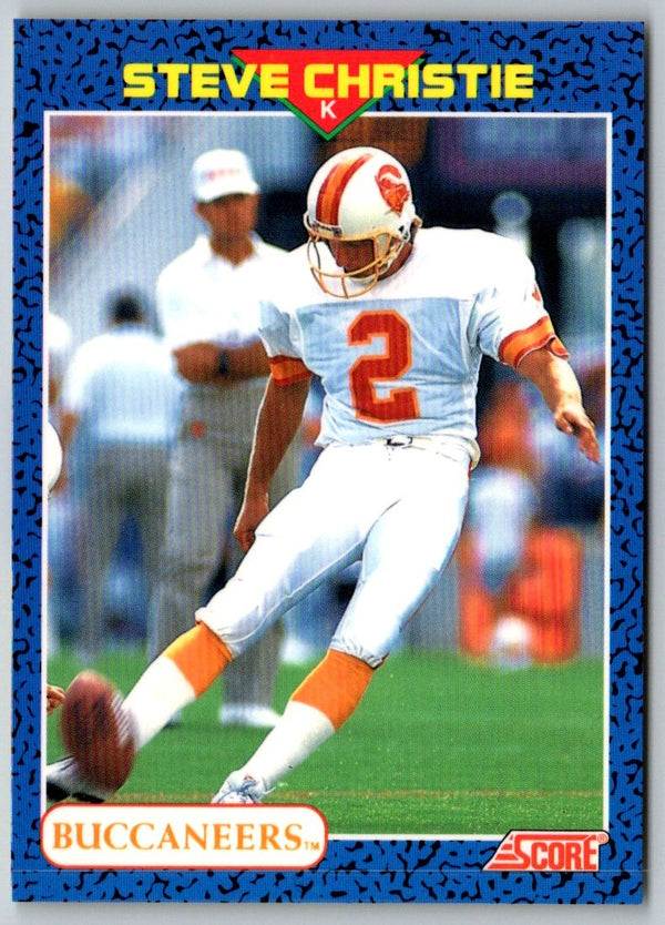1991 Score Young Superstars Steve Christie #17
