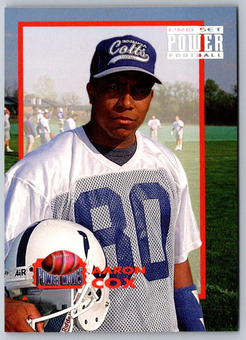 1993 Pro Set Power Moves Aaron Cox