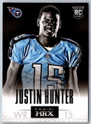2013 Panini Prizm HRX Rookies Justin Hunter