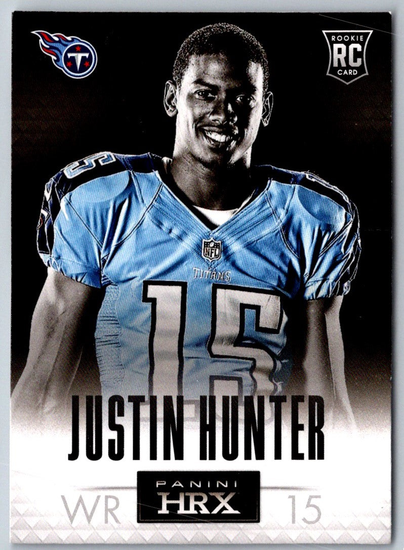 2013 Panini Prizm HRX Rookies Justin Hunter