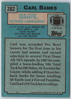 1988 Topps Carl Banks #282