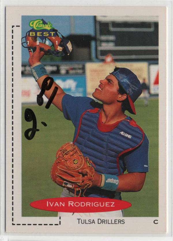 1991 Classic Best Ivan Rodriguez #136