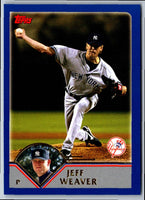 2003 Topps Jeff Weaver #529
