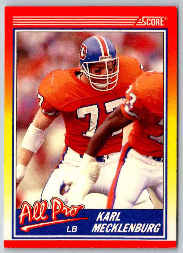 1990 Score Karl Mecklenburg #569