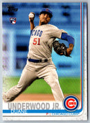 2019 Topps Duane Underwood Jr.
