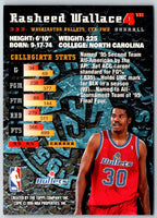 1995 Stadium Club Members Only Rasheed Wallace #333