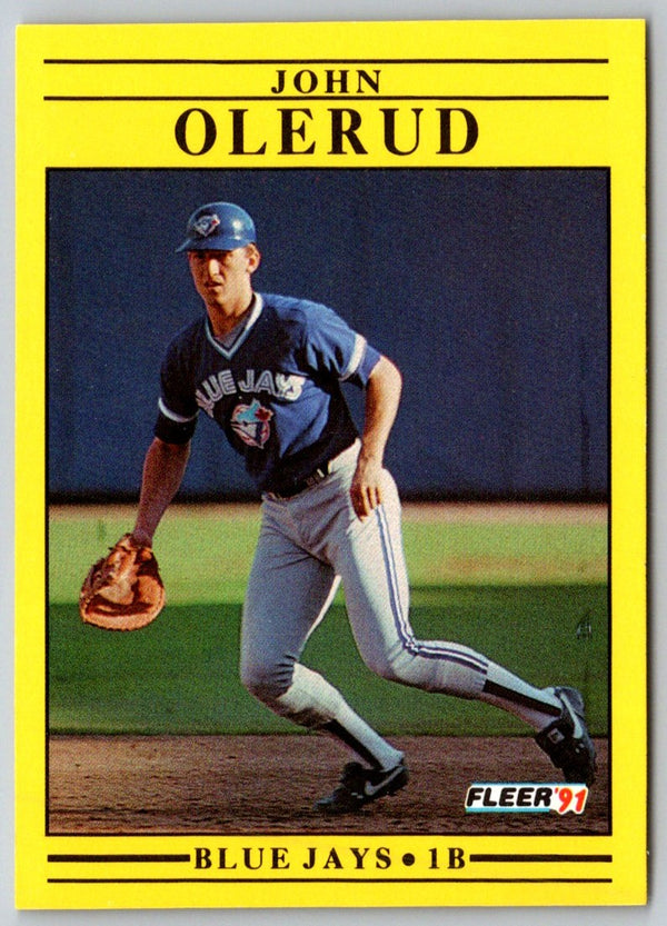 1991 Fleer John Olerud #183