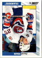 1992 Score David Volek #166