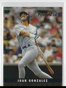 1992 Pinnacle Juan Gonzalez