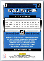 2018 Donruss Russell Westbrook #107