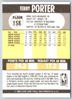 1990 Fleer Terry Porter #158