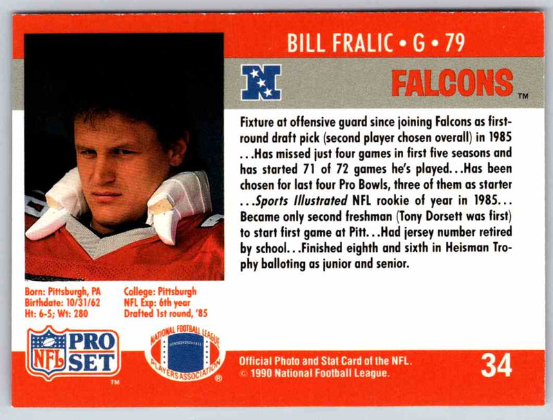 1990 Proset Bill Fralic