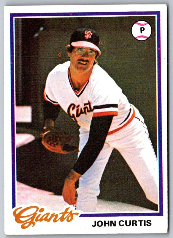 1978 Topps John Curtis #486