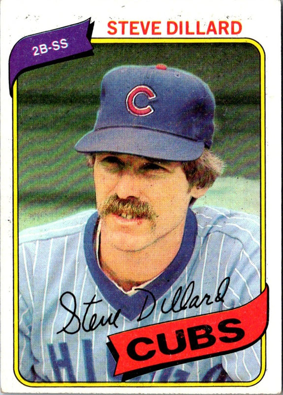 1980 Topps Steve Dillard #452
