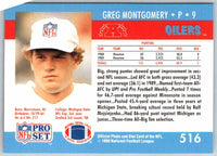 1990 Proset Greg Montgomery #516