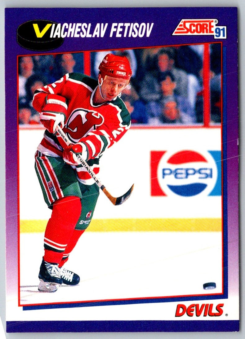 1991 Score American Viacheslav Fetisov