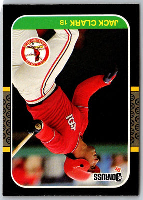 1985 Donruss Jack Clark #111
