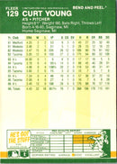 1987 Fleer Star Stickers Curt Young