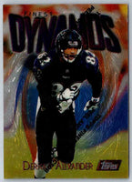 1997 Topps Finest Football Derrick Alexander #17