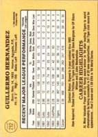 1985 Donruss Willie Hernandez #212