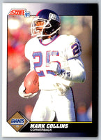 1991 Score Mark Collins #500