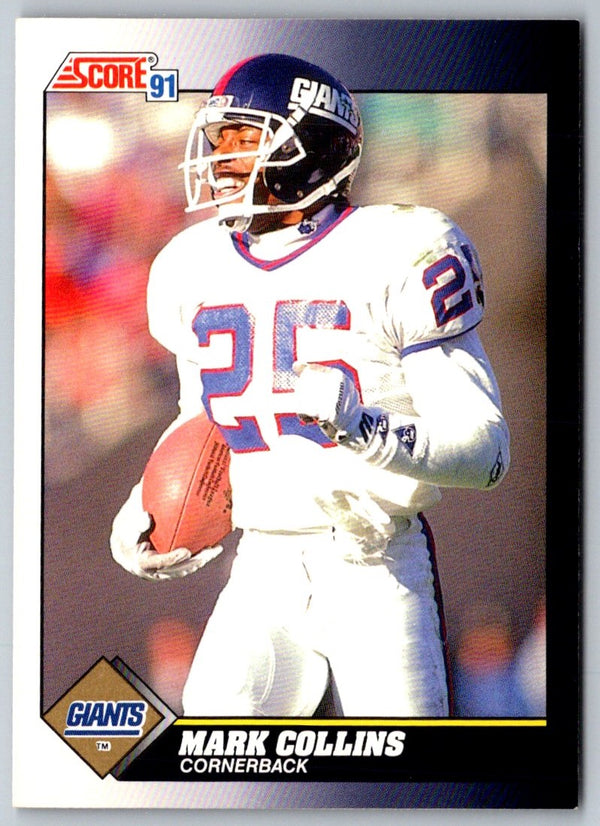 1991 Score Mark Collins #500