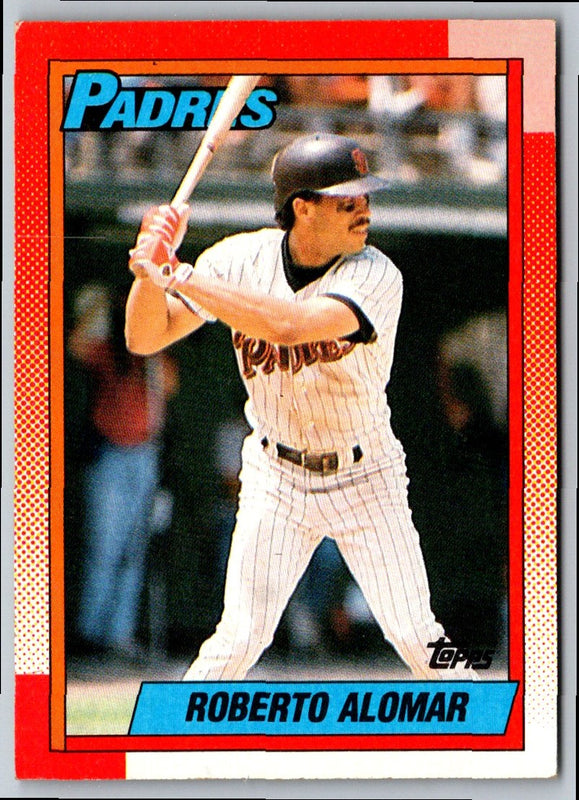 1990 Topps Roberto Alomar #517